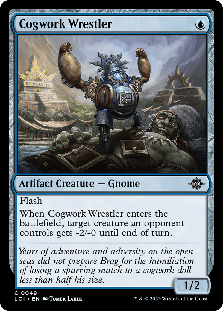 Cogwork Wrestler (LCI-049)  Foil - The Lost Caverns of Ixalan