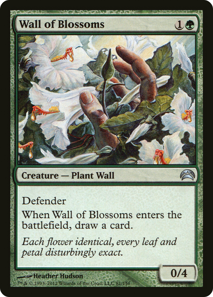 Wall of Blossoms (PC2-081)  - Planechase 2012