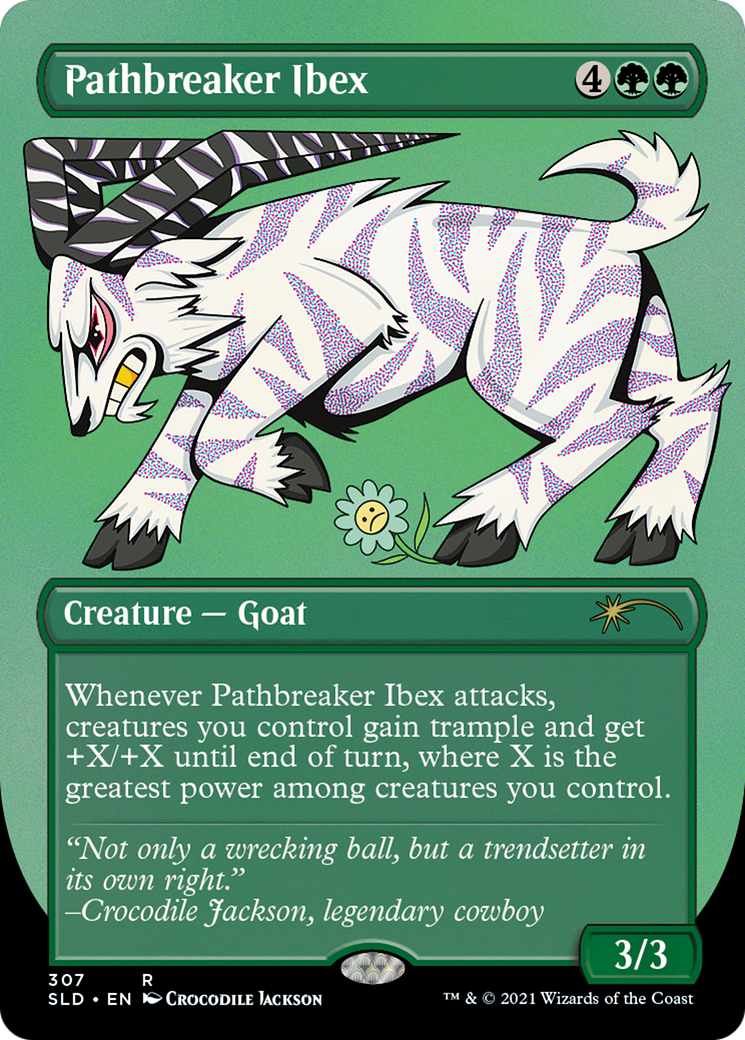 Pathbreaker Ibex (SLD-307)  - Secret Lair Drop (Borderless)