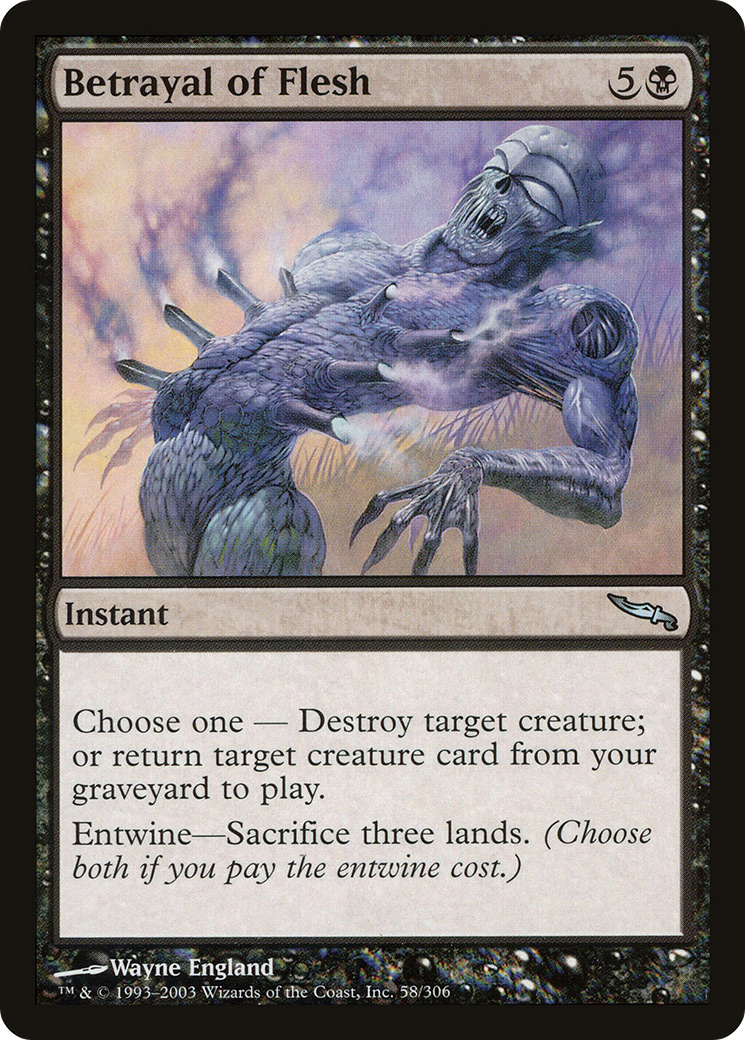 Betrayal of Flesh (MRD-058)  Foil - Mirrodin