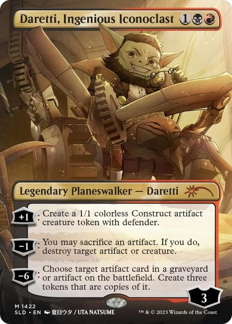 Daretti, Ingenious Iconoclast (Rainbow Foil) (SLD-1422)  Foil - Secret Lair Drop (Borderless)