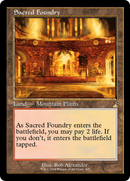 Sacred Foundry (Retro Frame) (RVR-409)  - Ravnica Remastered