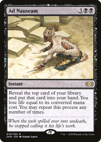 Ad Nauseam (2XM-076)  Foil - Double Masters