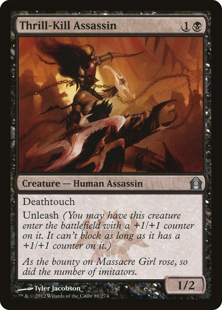 Thrill-Kill Assassin (RTR-081)  - Return to Ravnica