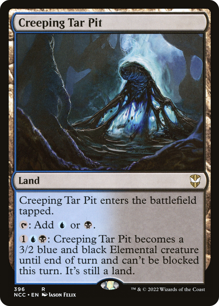 Creeping Tar Pit (NCC-396)  - New Capenna Commander