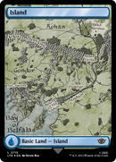 Island (0715) (Surge Foil) (LTR-715)  Foil - The Lord of the Rings: Tales of Middle-earth