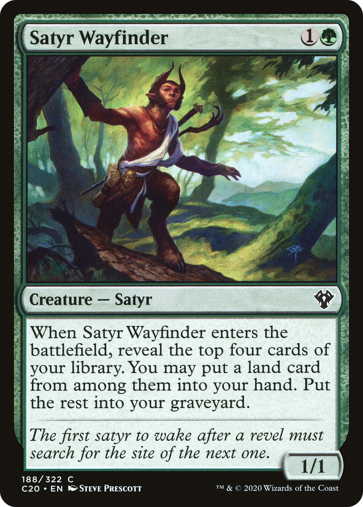Satyr Wayfinder (C20-188)  - Commander 2020