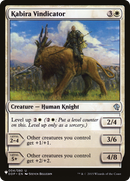 Kabira Vindicator (LIST-DDP-4)  - The List