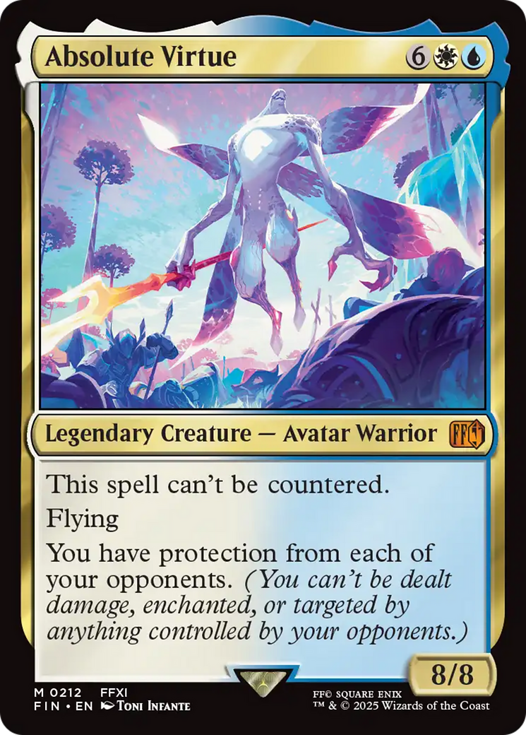 Absolute Virtue (FIN-212)  Foil - FINAL FANTASY