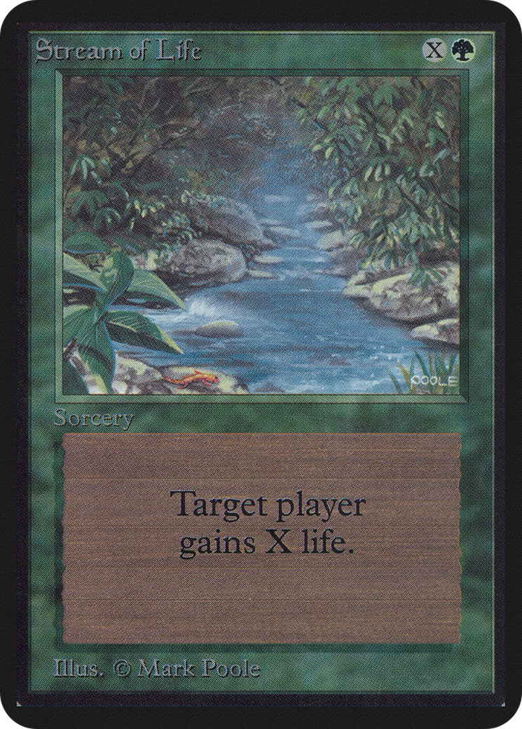 Stream of Life (LEA-)  - Limited Edition Alpha