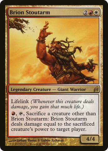 Brion Stoutarm (LRW-246)  Foil - Lorwyn