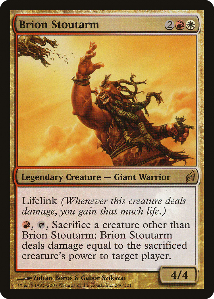 Brion Stoutarm (LRW-246)  - Lorwyn