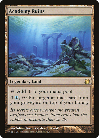 Academy Ruins (MMA-219)  Foil - Modern Masters