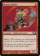 Raging Goblin (M10-153)  Foil - Magic 2010