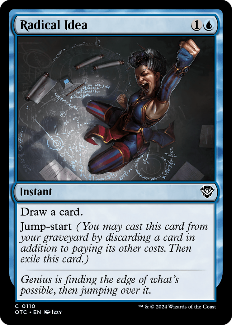 Radical Idea (OTC-110)  - Outlaws of Thunder Junction Commander