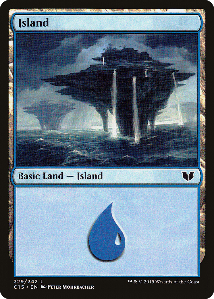 Island (329) (C15-329)  - Commander 2015