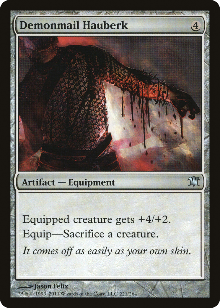 Demonmail Hauberk (ISD-221)  Foil - Innistrad