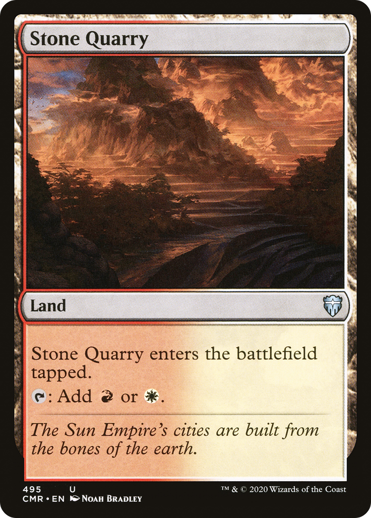 Stone Quarry (CMR-495)  - Commander Legends