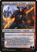 Angrath, Captain of Chaos (WAR-227)  Foil - War of the Spark
