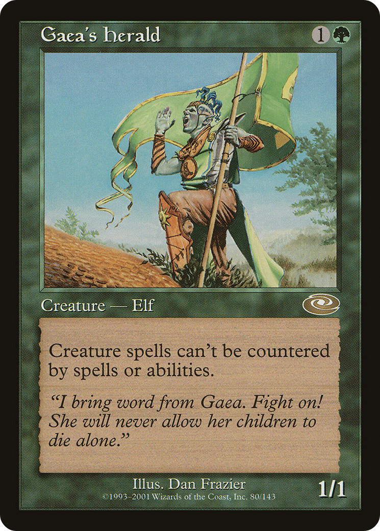 Gaea's Herald (PLS-080)  - Planeshift