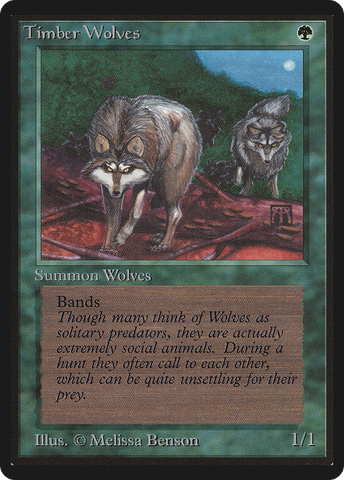 Timber Wolves (LEB-)  - Limited Edition Beta