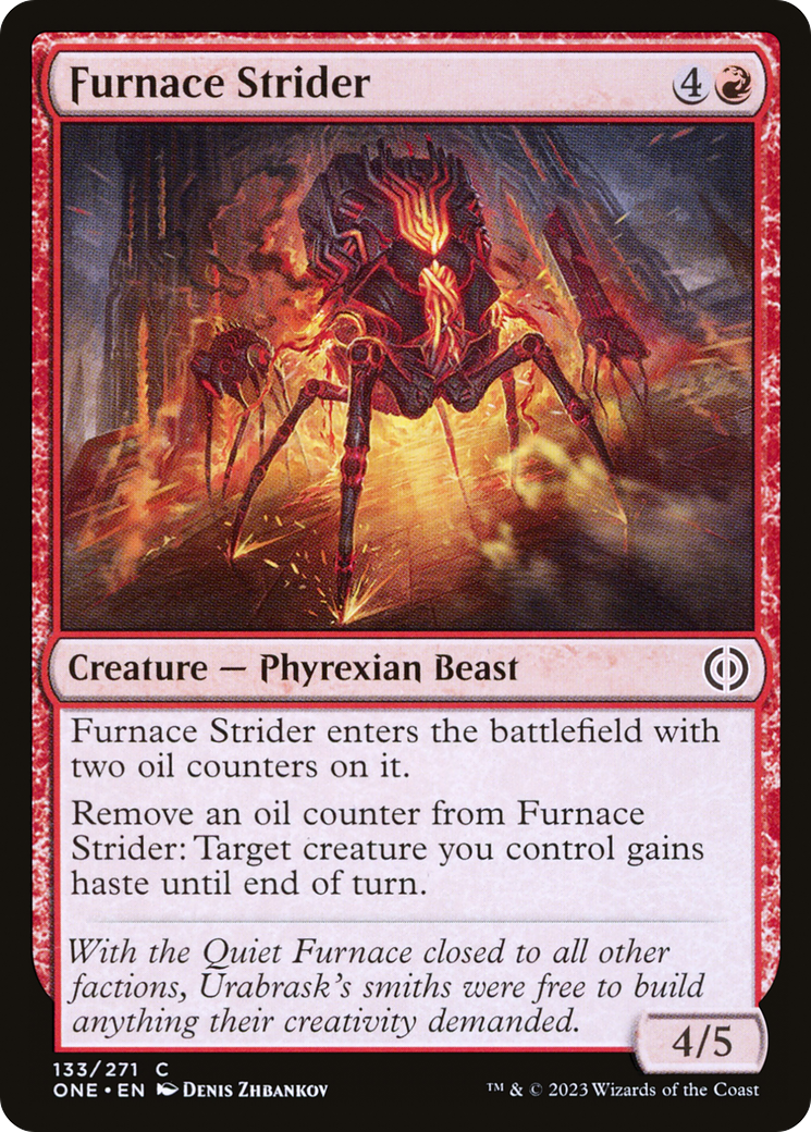 Furnace Strider (ONE-133)  Foil - Phyrexia: All Will Be One