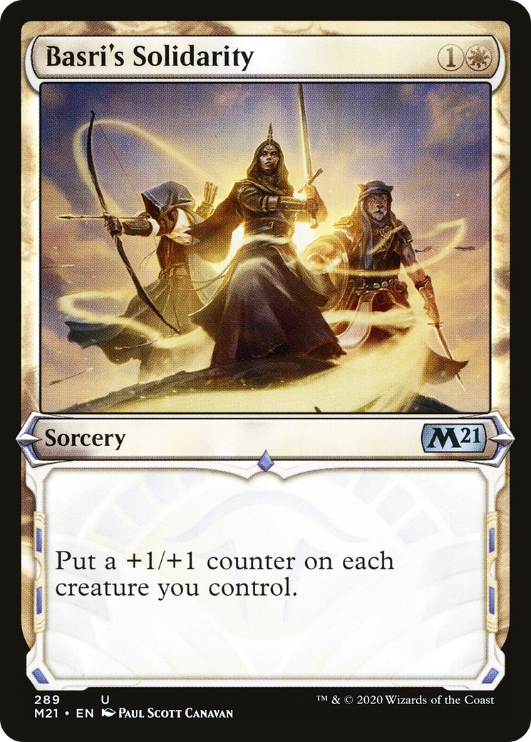 Basri's Solidarity (Showcase) (M21-289)  - Core Set 2021: (Showcase)