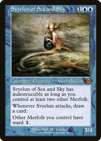 Svyelun of Sea and Sky (Retro Frame) (MH2-393)  Foil - Modern Horizons 2