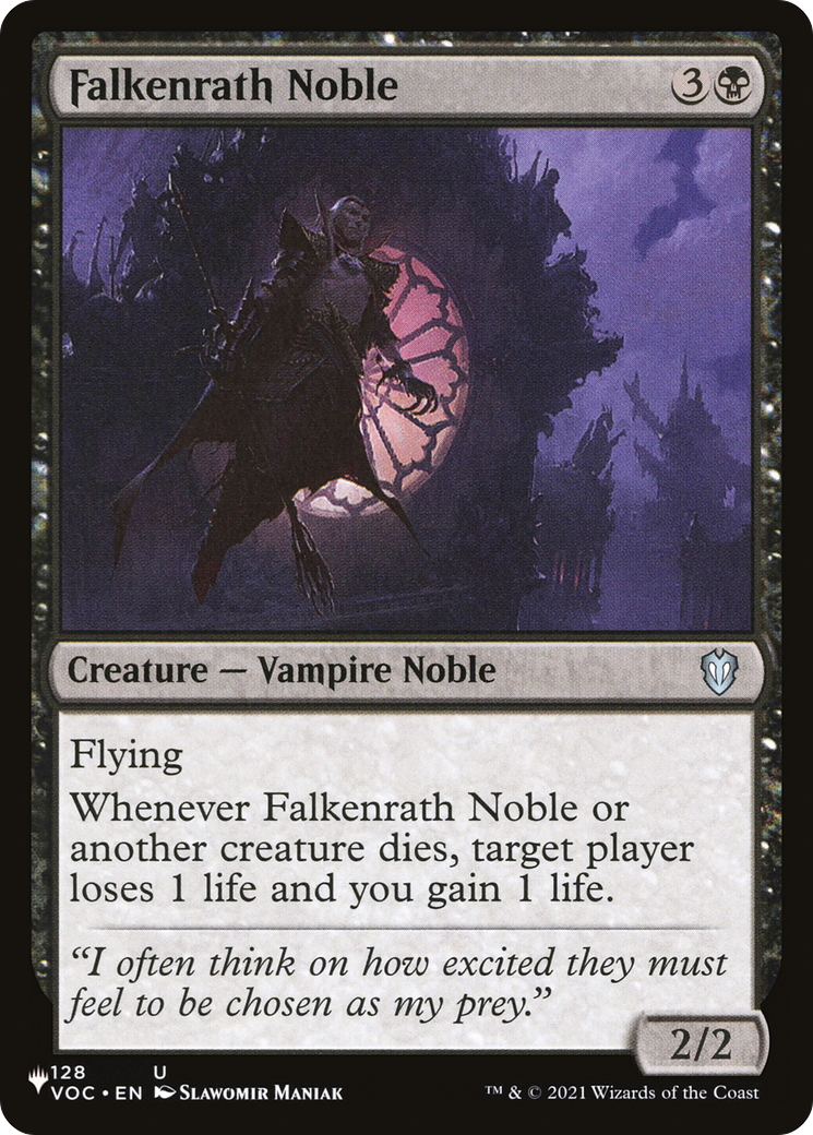 Falkenrath Noble (LIST-VOC-128)  - The List
