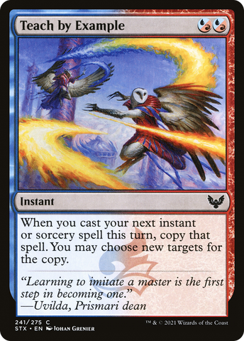 Teach by Example (STX-241)  Foil - Strixhaven: School of Mages