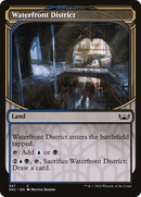 Waterfront District (Showcase) (SNC-357)  Foil - Streets of New Capenna: (Showcase)