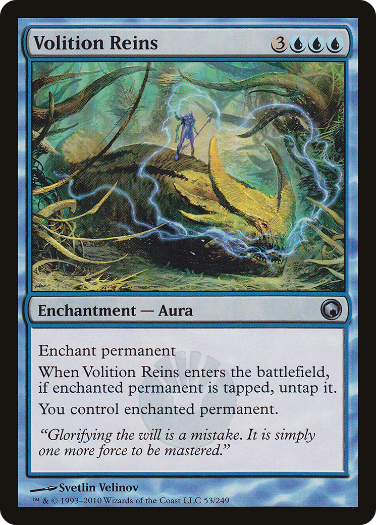 Volition Reins (SOM-053)  Foil - Scars of Mirrodin