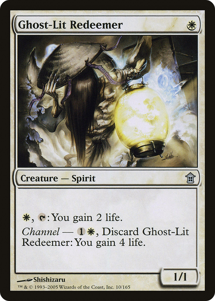 Ghost-Lit Redeemer (SOK-010)  Foil - Saviors of Kamigawa