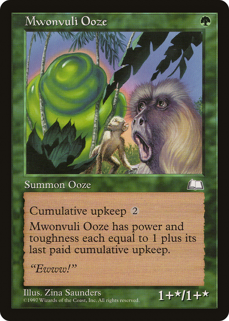 Mwonvuli Ooze (WTH-)  - Weatherlight
