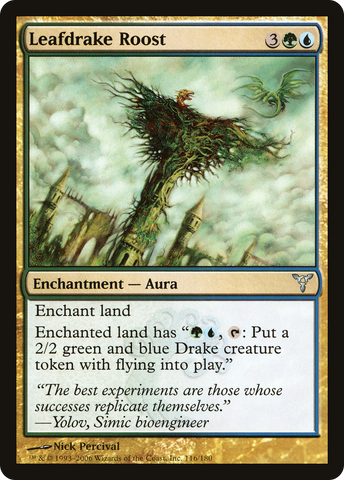 Leafdrake Roost (DIS-116)  Foil - Dissension