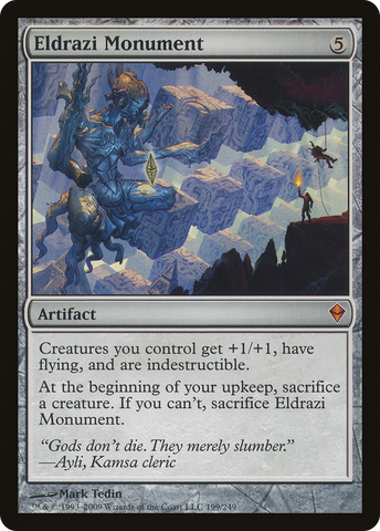 Eldrazi Monument (ZEN-199)  Foil - Zendikar