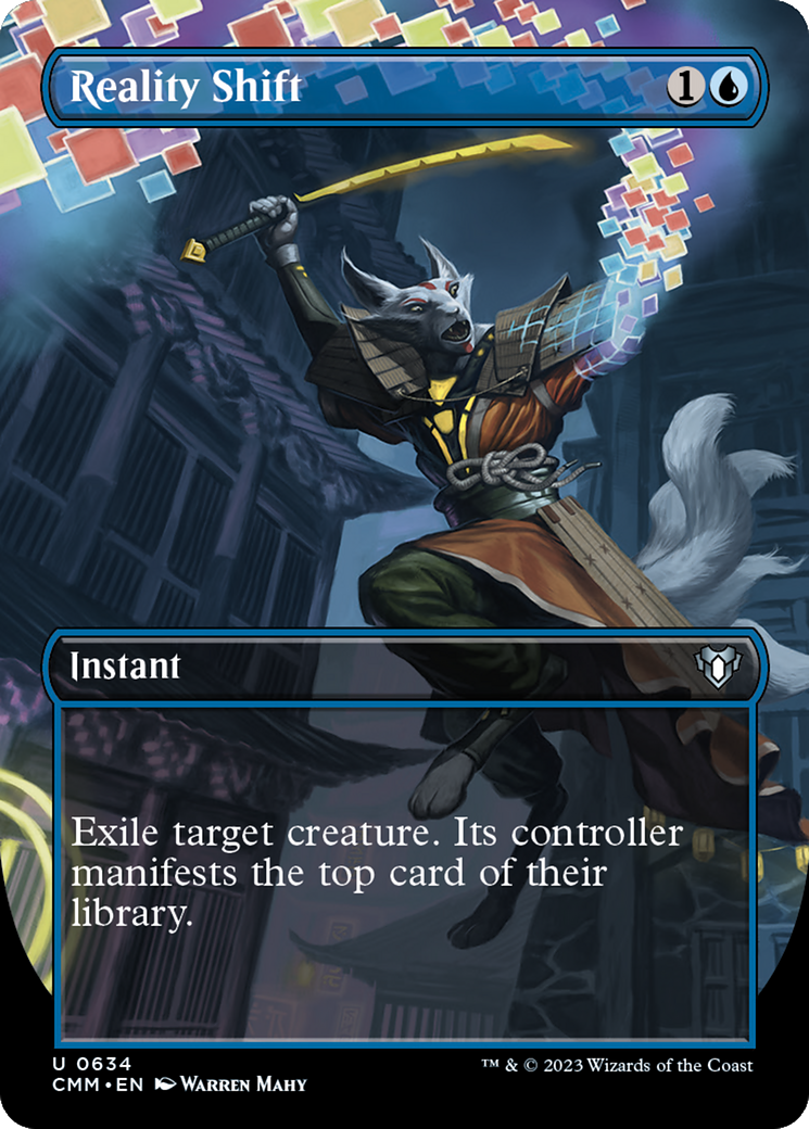Reality Shift (Borderless) (CMM-634)  - Commander Masters