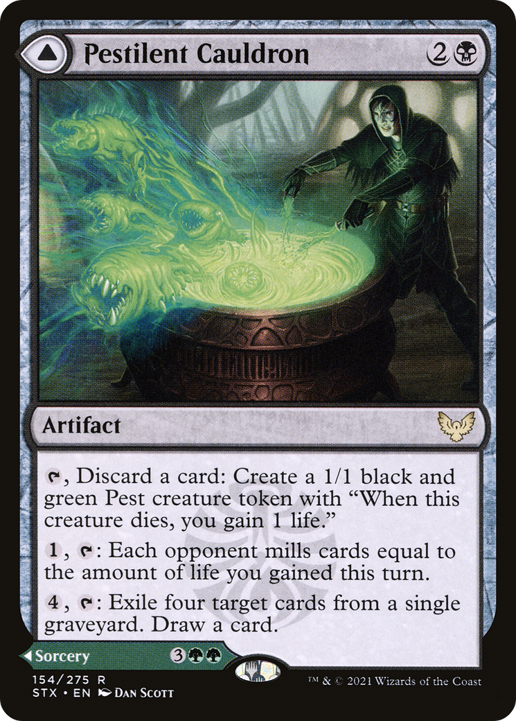 Pestilent Cauldron (STX-154)  - Strixhaven: School of Mages