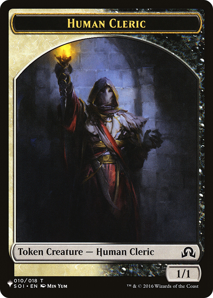 Human Cleric (PLST-TSOI-10)  - The List