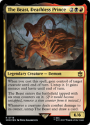 The Beast, Deathless Prince (Surge Foil) (WHO-719)  Foil - Doctor Who