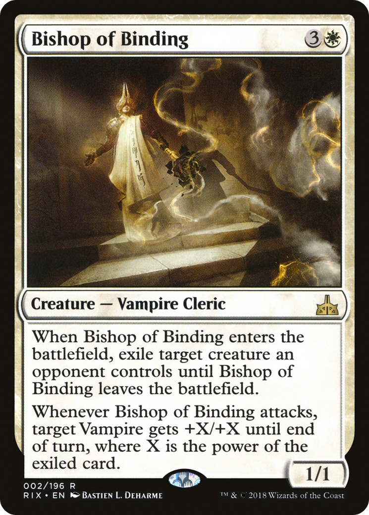 Bishop of Binding (RIX-002)  - Rivals of Ixalan