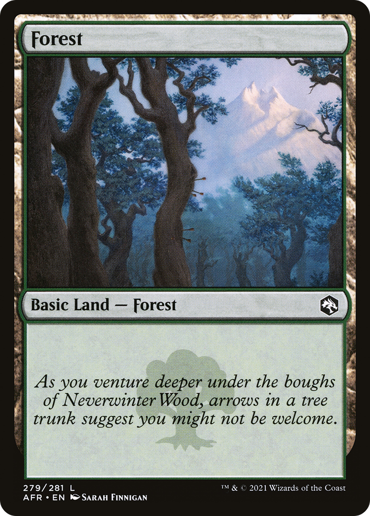 Forest (279) (AFR-279)  Foil - Adventures in the Forgotten Realms