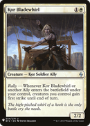 Kor Bladewhirl (LIST-BFZ-34)  - The List