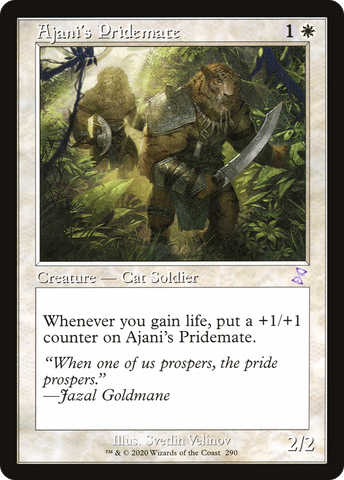 Ajani's Pridemate (TSR-290)  - Time Spiral Remastered