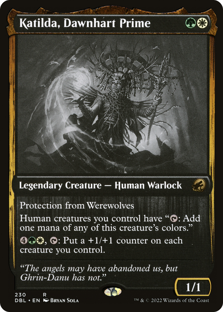 Katilda, Dawnhart Prime (DBL-230) - Innistrad: Double Feature Foil