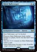 Silent Hallcreeper (DSK-072)  Foil - Duskmourn: House of Horror: (enchantment)