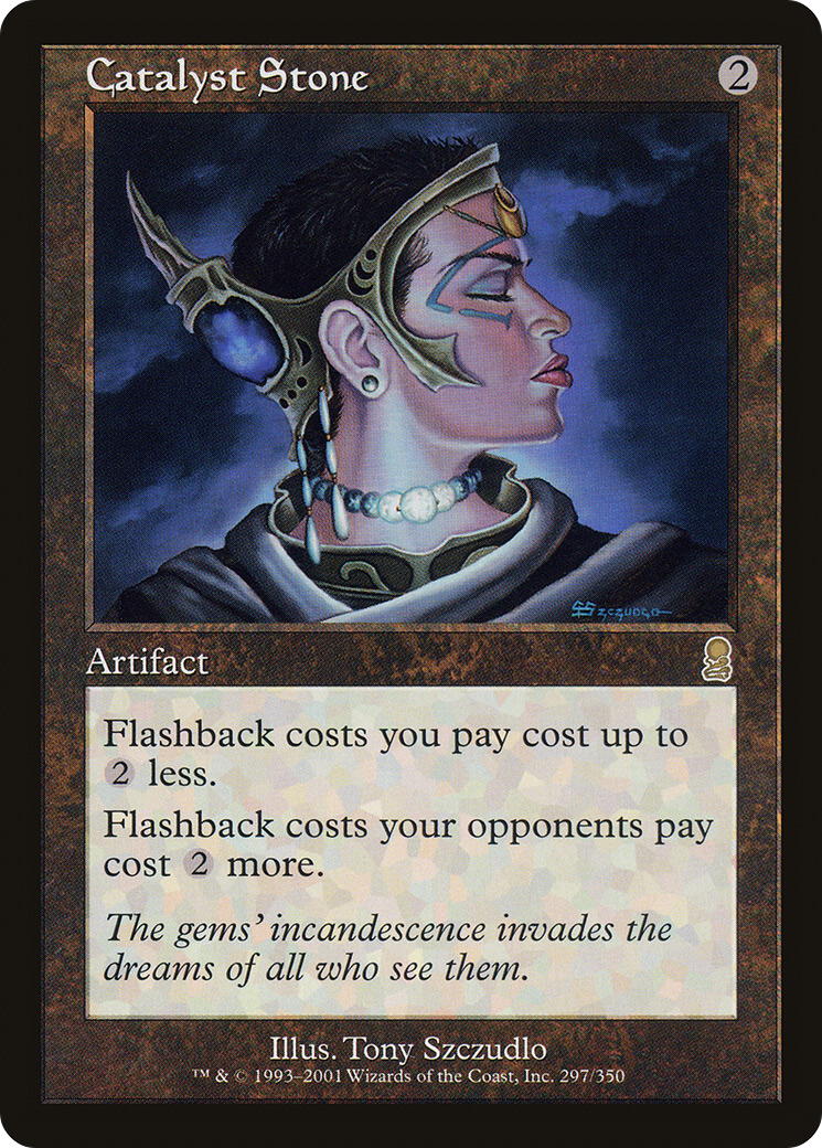 Catalyst Stone (ODY-297)  Foil - Odyssey: (tombstone)