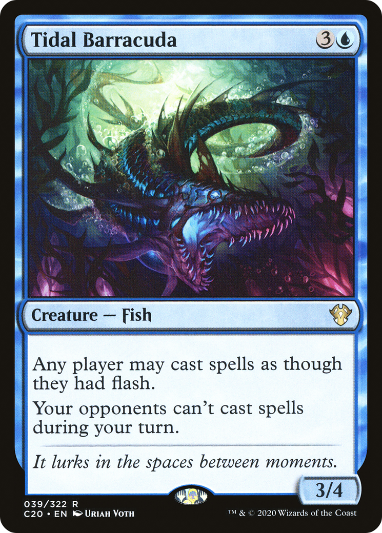 Tidal Barracuda (C20-039)  - Commander 2020