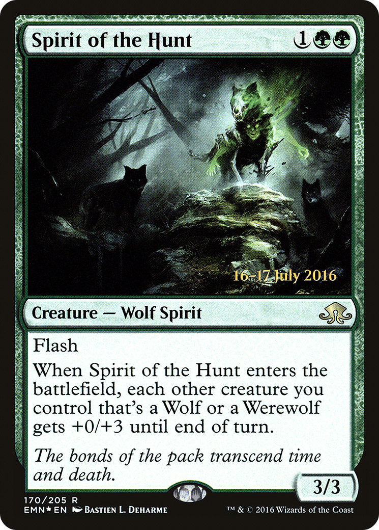 Spirit of the Hunt (PRE-170)  Foil - Eldritch Moon Promos