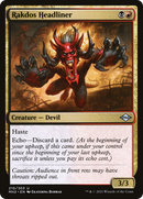 Rakdos Headliner (MH2-210)  Foil - Modern Horizons 2